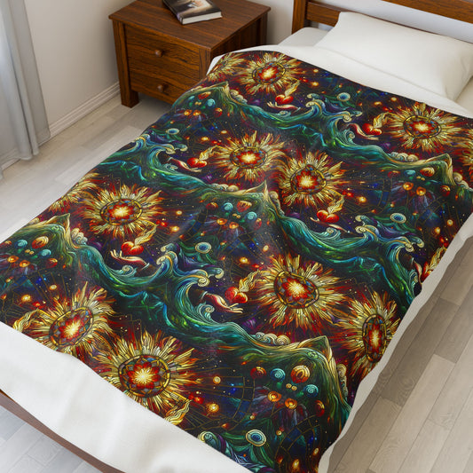 'Passion & Purpose' Collection - Velveteen Plush Blanket