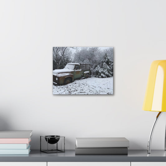 'Farm Fresh Fun' Collection - "Winter on the Farm" Snowy Country Wall Art