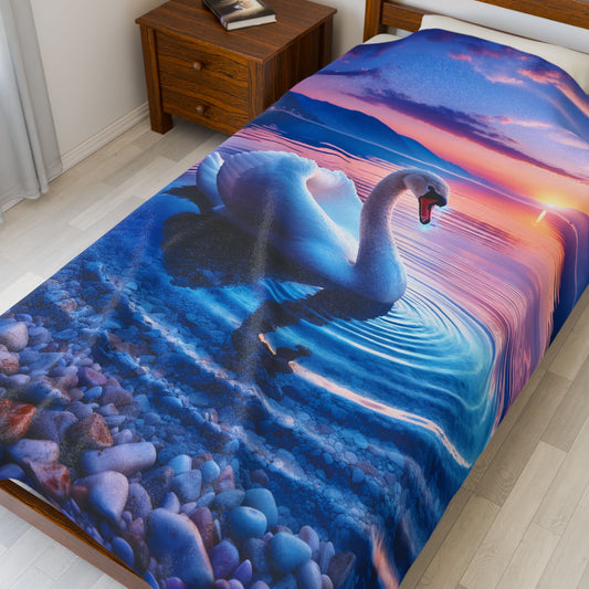'Inner Beauty' Collection - Velveteen Plush Blanket