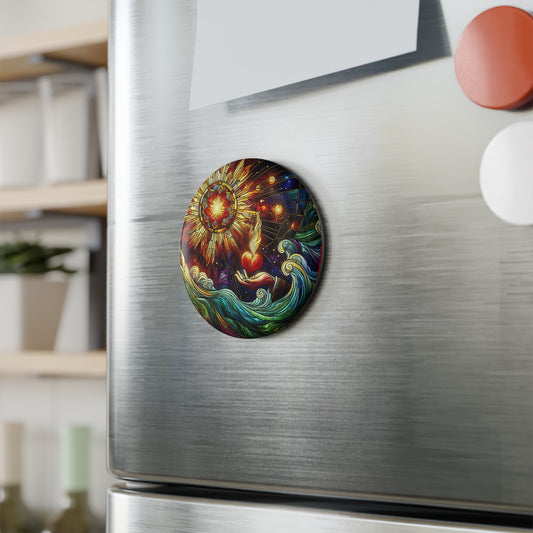 'Passion & Purpose' Collection - Button Magnet, Round (10 pcs)