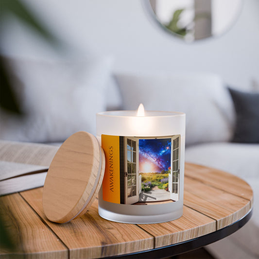 'Awakenings' Collection - Frosted Glass Candle, 11oz