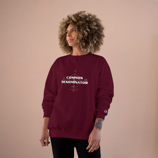 'Common Denominator' - Champion Sweatshirt