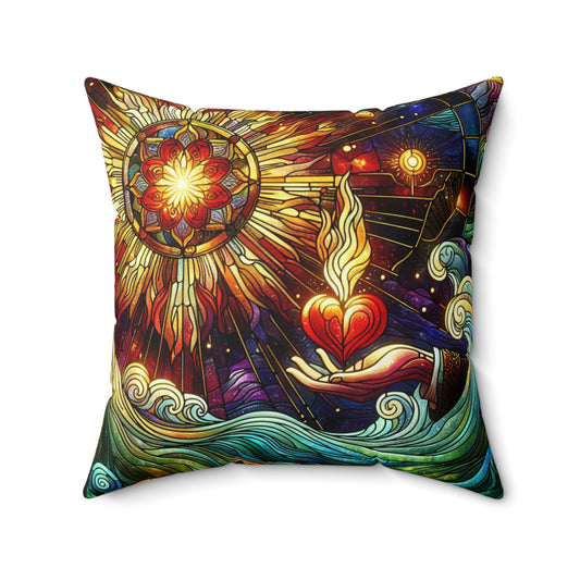 'Passion & Purpose' Collection - Spun Polyester Square Pillow - Multiple Sizes