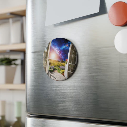 'Awakenings' Collection - Button Magnet, Round (10 pcs)