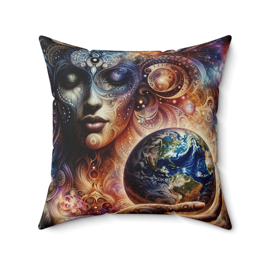 'Simply Divine' Collection - Spun Polyester Square Pillow - Multiple sizes